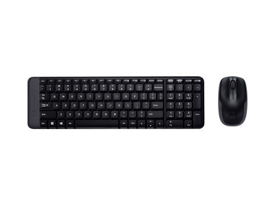 Клавиатура за компютър Logitech MK220 Wireless Keyboard and Mouse Combo